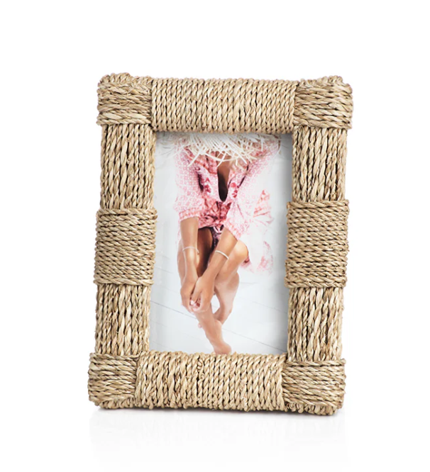 Abaca Rope Photo Frame