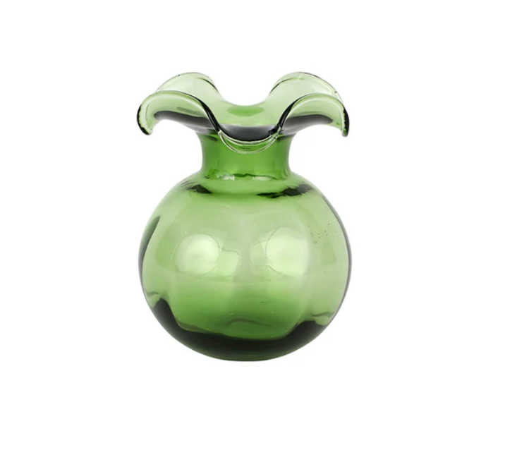 Hibiscus Glass Bud Vases