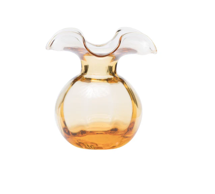 Hibiscus Glass Bud Vases