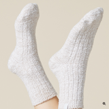 Marshmallow Crew Socks