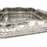 Polished Nickel w/ Embossed Tray