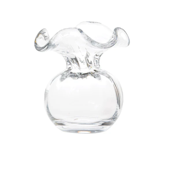 Hibiscus Glass Bud Vases