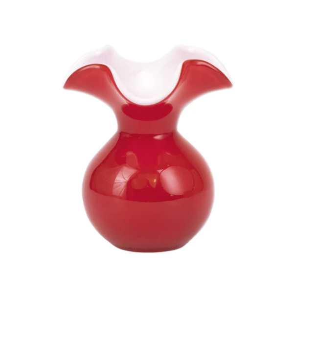 Hibiscus Glass Bud Vases