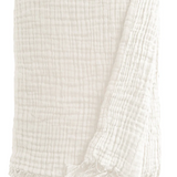 Crinkled Turkish Cotton Cuddle Throw