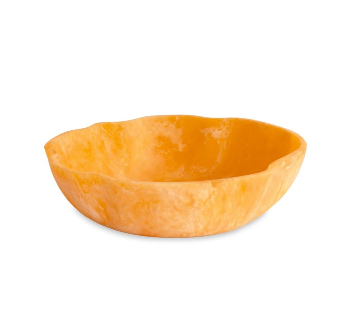 Resin Sorbet Wavy Rnd Bowl
