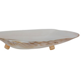 Decorative Footed Natural Shell Dish
