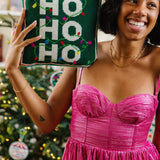 Ho Ho Ho Needlepoint Pillow