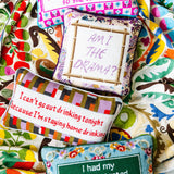 Patience Needlepoint Pillow