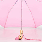 Pink Compact Eco-Friendly Wind Resistant Duck Head Umbrella