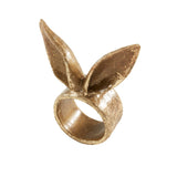 Bunny Ears Napkin Ring Set 4