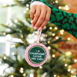 Needlepoint Ornament - Caviar Cash