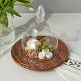 Glass Teardrop Cloche