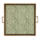 William Morris Marigold Decorative Tray with Brass Handles
