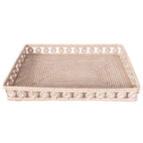 Rattan Inna Design Rectangular Tray – Decorative Serveware