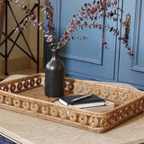 Rattan Inna Design Rectangular Tray – Decorative Serveware