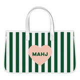 Mahjong Canvas Tote - Mahj Heart