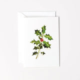 Holly mini enclosure notecard