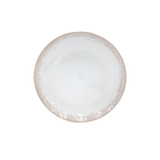 Taormina Dinner Plate with Gold Rim