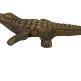 Brass Alligator Paper Weight