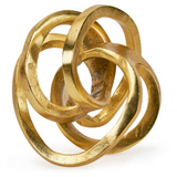 Gold Metal Sculpture