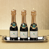 Mini Champagne Bottle Candle