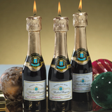 Mini Champagne Bottle Candle