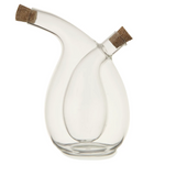 Oil and Vinegar Cruet with Cork Stoppers