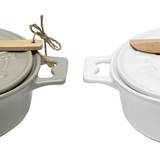 Brie Baker with Lid and Spreader