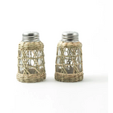 Seagrass Cage Salt and Pepper Shaker