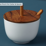 Amelia Pinch Pot Cellar & Spoon