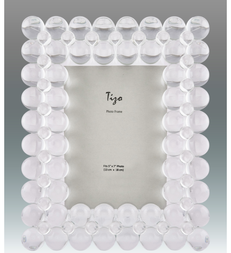 Crystal Glass Bubble Frame