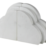 Marble Cloud Bookends (Set)