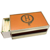 Orange H Matchbox
